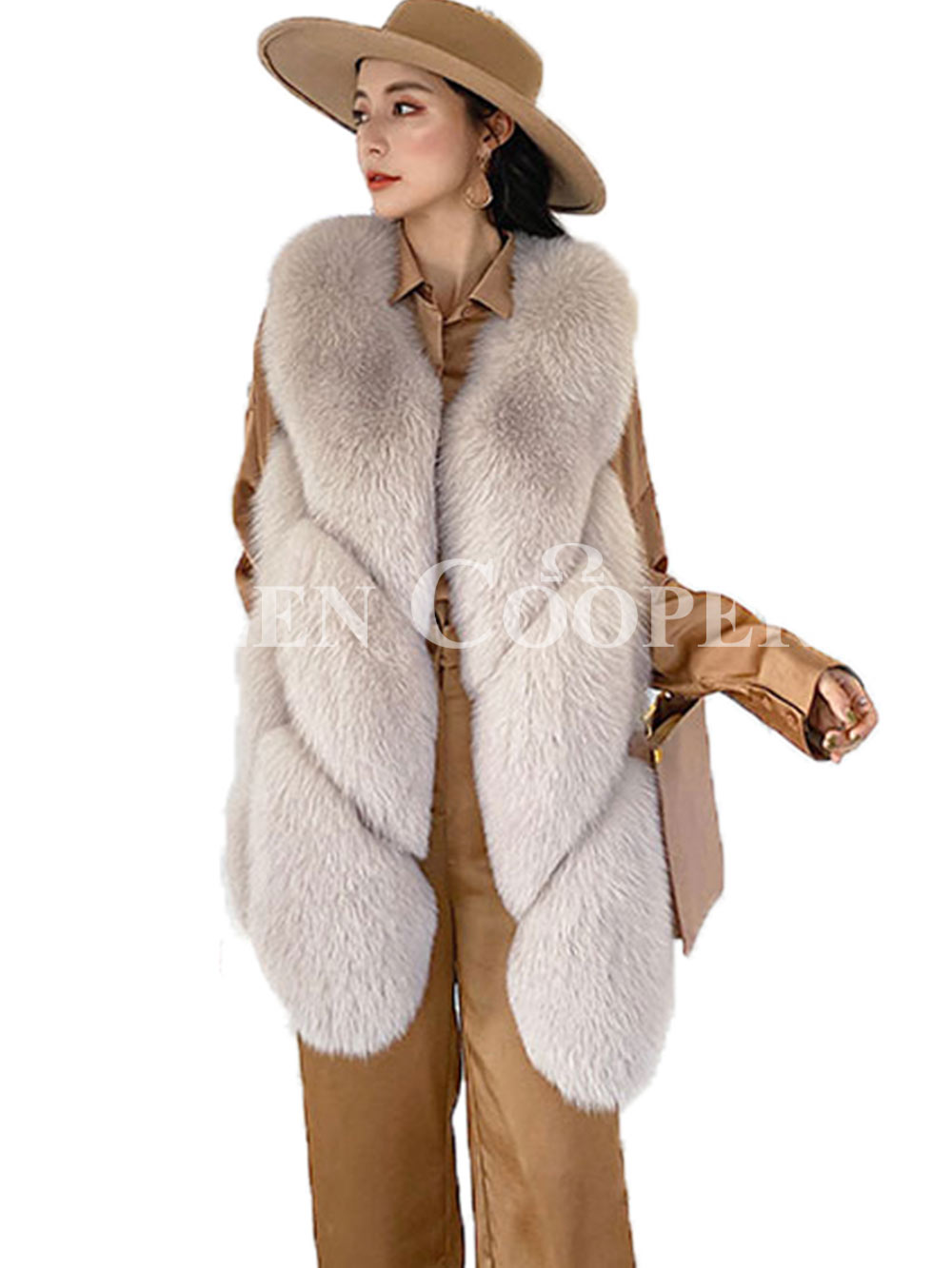 fur waistcoat