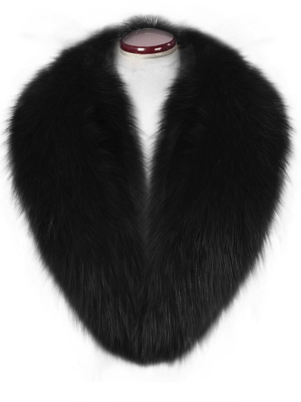 black fox collar