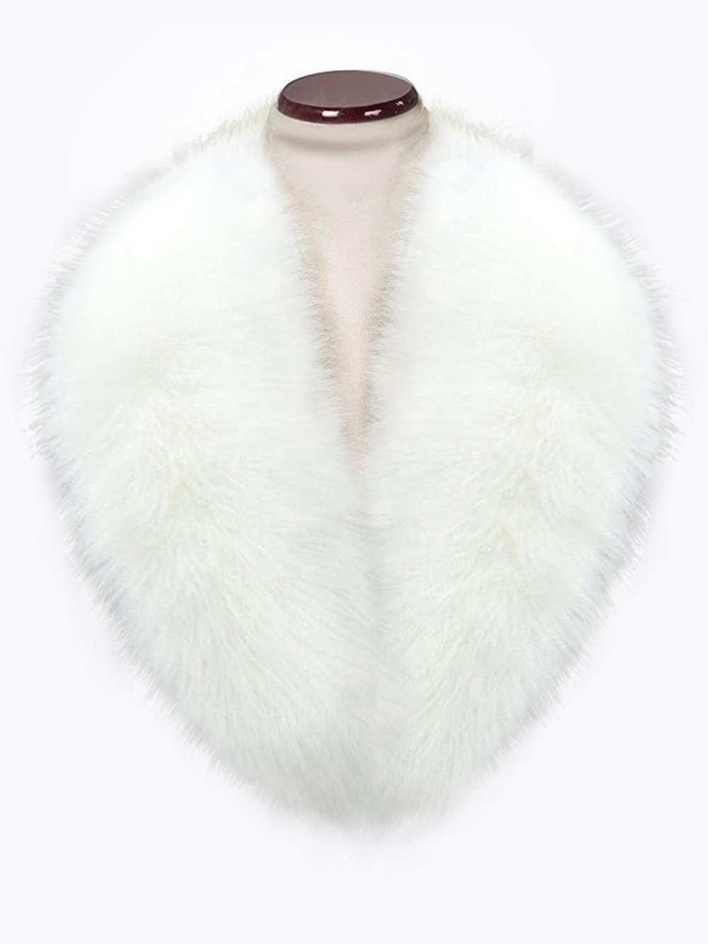 real fox fur collar