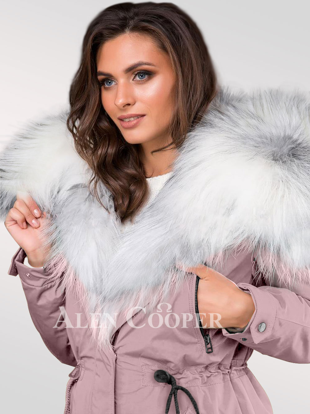 arctic fox coat