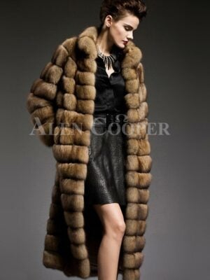 women's full length fur coats