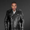 Biker Leather Jacket Men