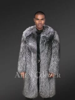 Knitted Silver Fox Fur