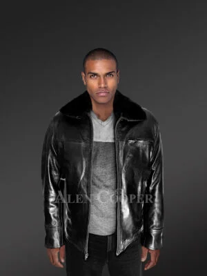 Shearling Jacket For Men