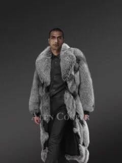 Stylish Silver Fox Fur