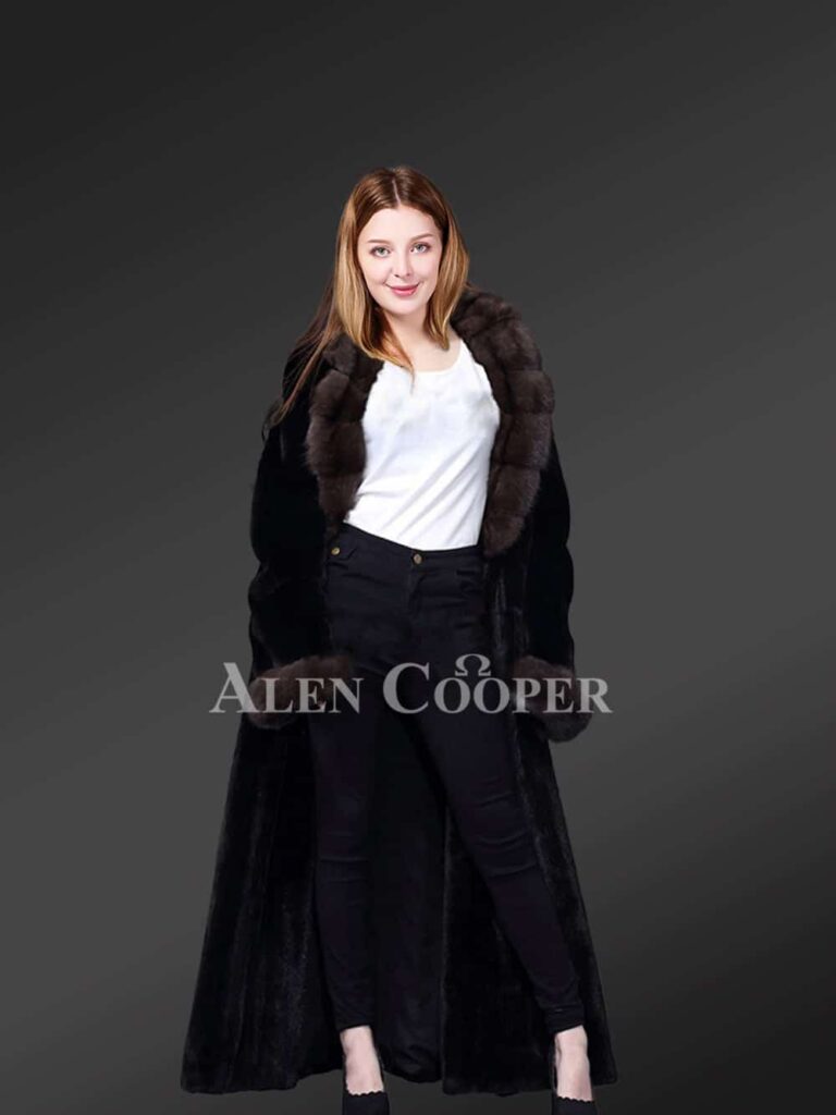 Full-Length-Mink-Fur-Coat-With-Sable-Fur-Collar