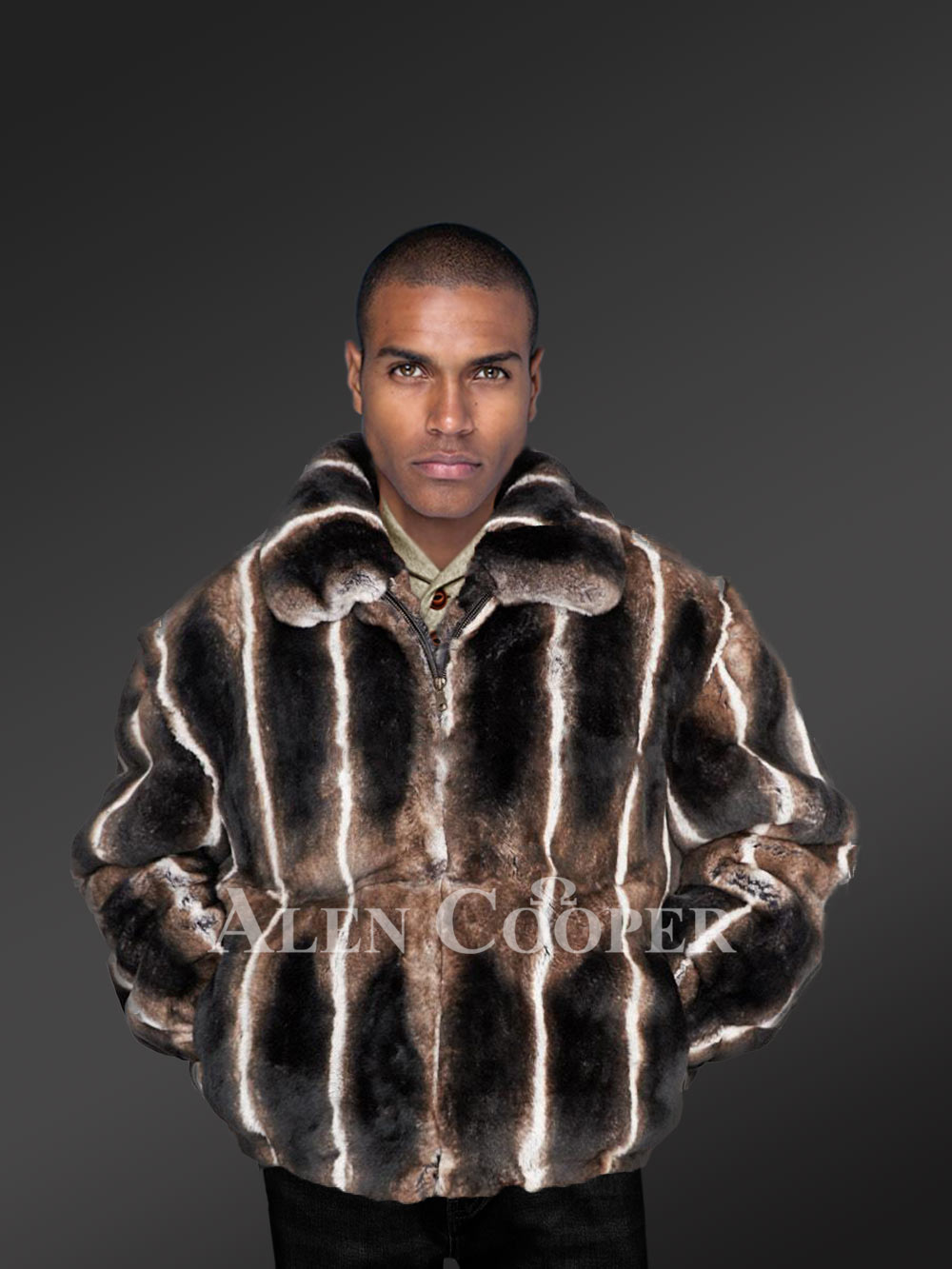 genuine fur coats & jackets with hood