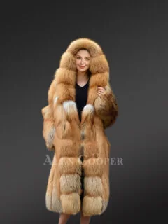 Luxury Gold Fox Fur