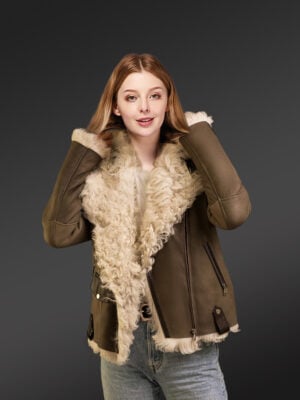 Toscana Shearling Jacket For Women