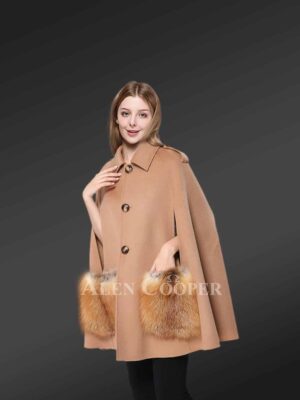 Women Red Fox Fur