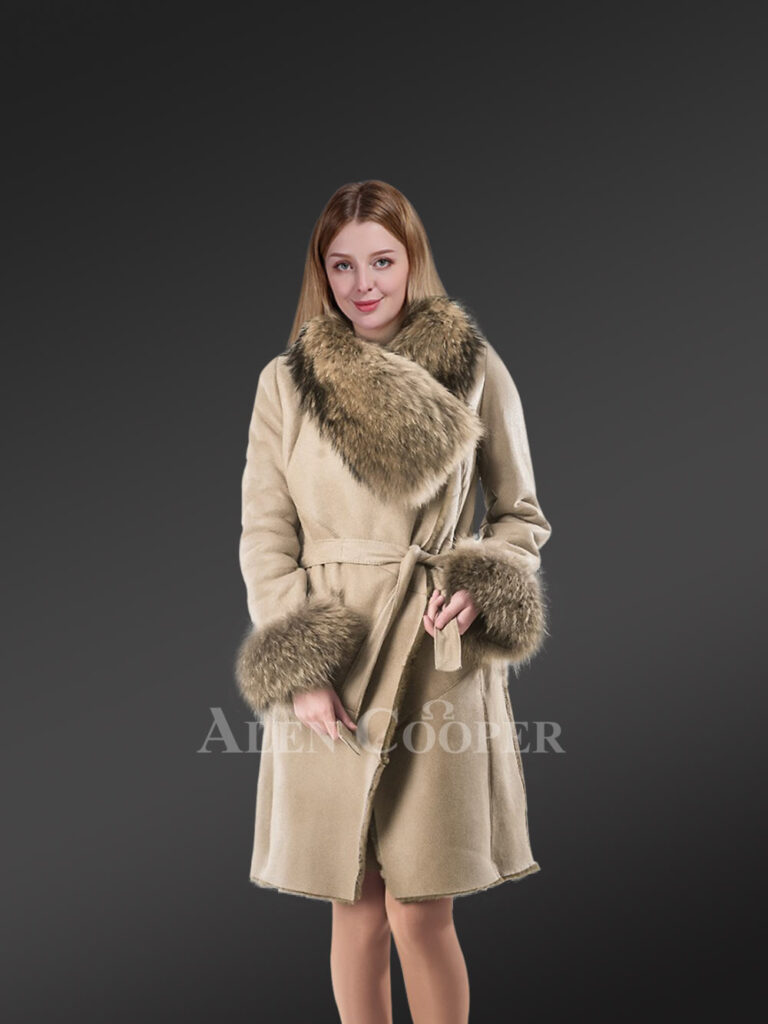 Women Fox Fur Coat