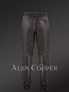 Leather Joggers Activewear for Men
