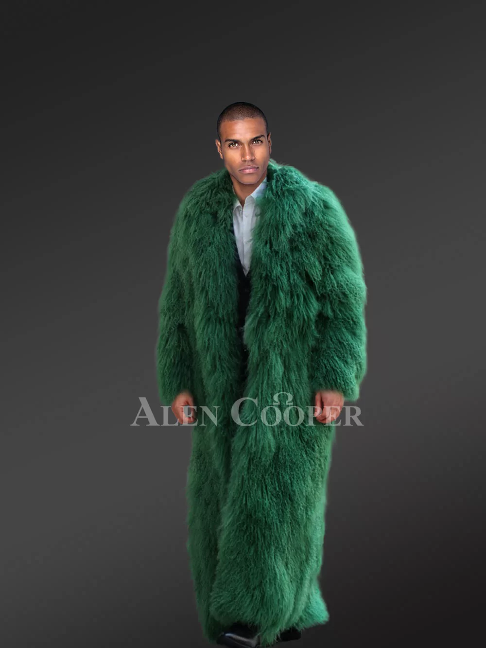 Amazing Silver Saga Fox Fur Coat with huge hood