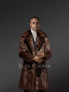 Alen Cooper Classic Mink Bomber Jacket
