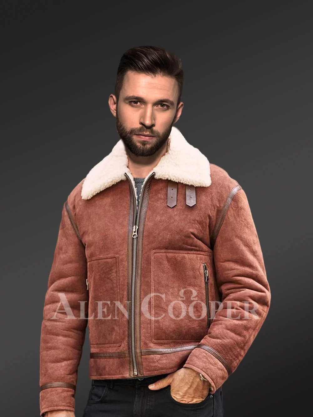 Sheepskin Short Fur Jacket