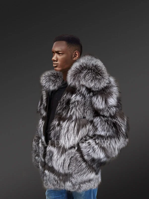 Bomber Fox Fur Jacket for Absolute Protection in Winter - Image 6