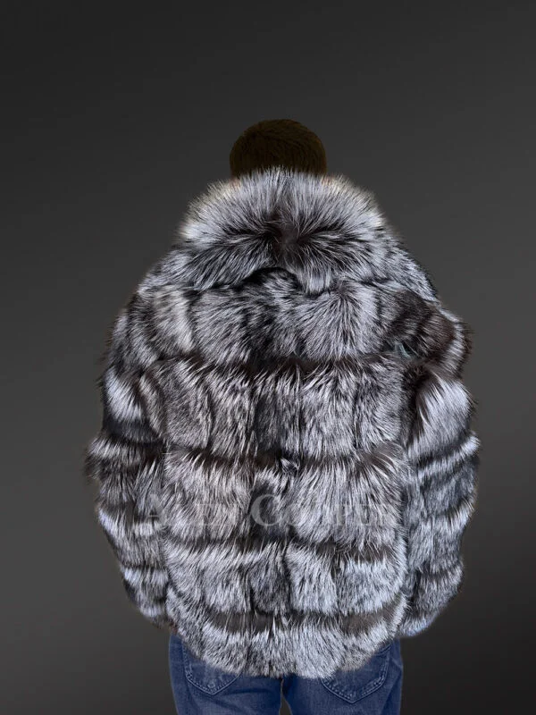 Bomber Fox Fur Jacket for Absolute Protection in Winter - Image 7