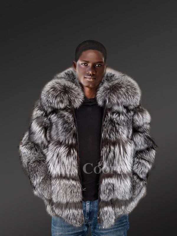 Bomber Fox Fur Jacket for Absolute Protection in Winter - Image 5