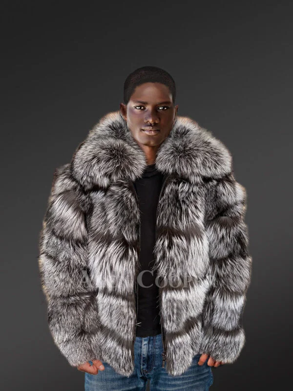 Bomber Fox Fur Jacket for Absolute Protection in Winter - Image 4