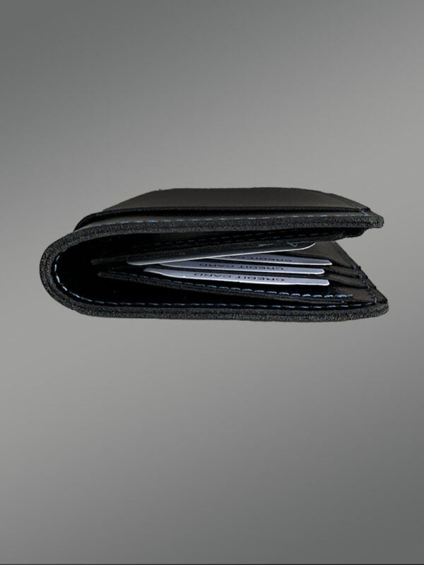 Mens Black Leather Wallet – Carry Essentials in Style - Image 7