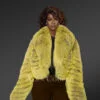 Women’s Fox Fur Crop Coat