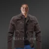 Men’s Classic Moto Leather Jacket