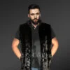 Fox Fur Vest for Men