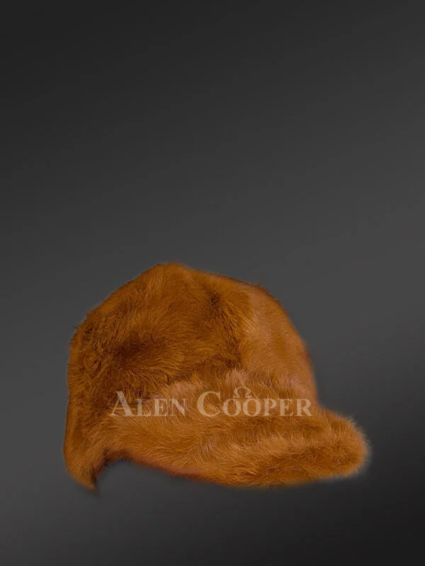 Men's Rabbit Baseball Hat in Tan - Image 2