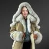 Women’s Shearling B3 Bomber with Fox Fur Accents