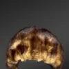 Women’s Beanie Mink Hat Whisky